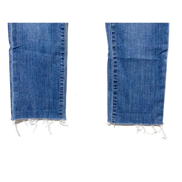 Adriano Goldschmied Jeans The Premiere Skinny Straight Raw Hem Stretch Women 26R - Picture 6 of 9